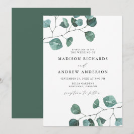 Eukalyptus Greenerity Wedding Einladung