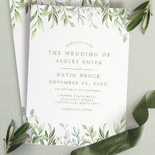 Eukalyptus Greenerity Wedding Einladung