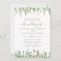 Eukalyptus Greenerity Wedding Gold Glitzer