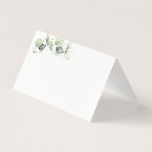 Eukalyptus Greenery Blätter Wedding Platzkarte