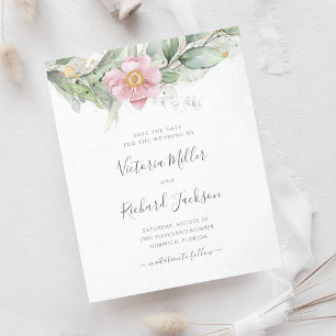 Eukalyptus Greenery Bloral Save the Date