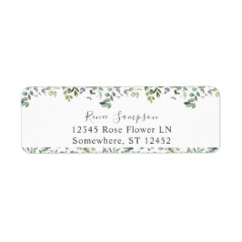 Eukalyptus Greenery Duo 3 Rücksendeadresse