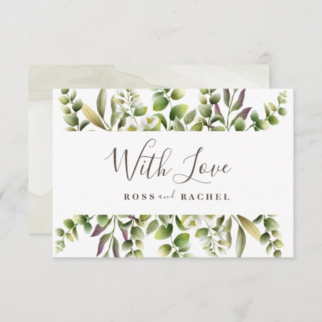 Eukalyptus Greenery Elegant (Vorne/Hinten)