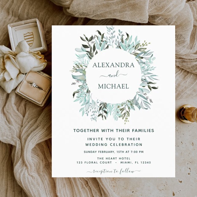 Eukalyptus Greenery Elegant Wedding (Von Creator hochgeladen)