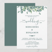 Eukalyptus Greenery Elegante Sage Wedding