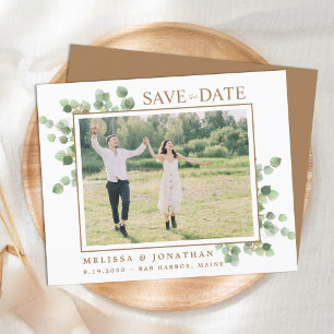 Eukalyptus Greenery Foto Save the Date