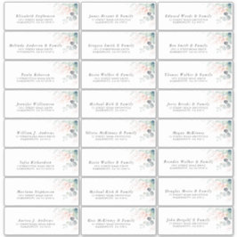 Eukalyptus Greenery Individual Address Labels