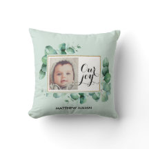 Eukalyptus Greenery Modernes Foto Keuchkissen