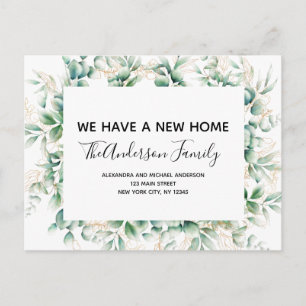 Eukalyptus Greenery Pos Postkarte