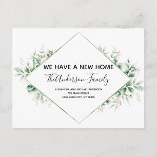 Eukalyptus Greenery Pos Postkarte