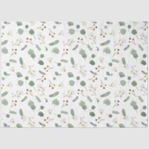 Eukalyptus Greenery Silver Dollar Gum Blüten Seidenpapier