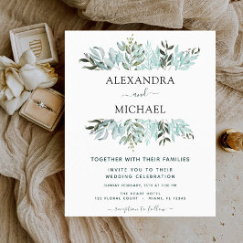 Eukalyptus Greenery Succulent Wedding