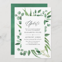 Eukalyptus Greenery Wedding Update