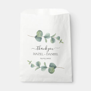 Eukalyptus Greenery Wedding Vielen Dank Geschenktütchen