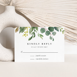 Eukalyptus Grove RSVP-Karte RSVP Karte