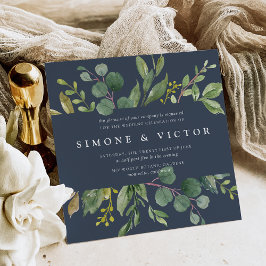 Eukalyptus Grove Wedding Einladung | Platz