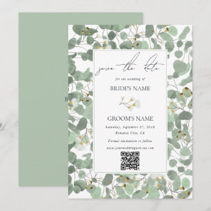 Eukalyptus Grüne Blüten Hochzeiten Save The Date