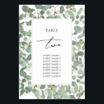 Eukalyptus Grüne Blüten Hochzeiten Tischnummer<br><div class="desc">Eine wunderschöne handgezeichnete Aquarell Eukalyptusgrün und Kaugummi blüten Hochzeitsdesign. Ein einzigartiges Design, das illustrierte Aquarell Eukalyptus-Blätter und Blumenblüten botanischen Ursprungs verwendet. Ein modernes Eukalyptus-Blumendesign. Ein elegantes Hochzeitsdesign mit modernen Tischnummern. Auch die passenden Hochzeitseinladungen und andere Schreibwaren sind verfügbar. Passen Sie die Anzahl an und erwerben Sie jede Tabellennummer individuell, je...</div>