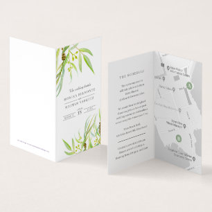 Eukalyptus-Grüne Hochzeit