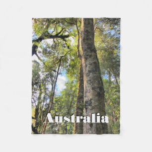 Eukalyptus Gum Trees Fleecedecke