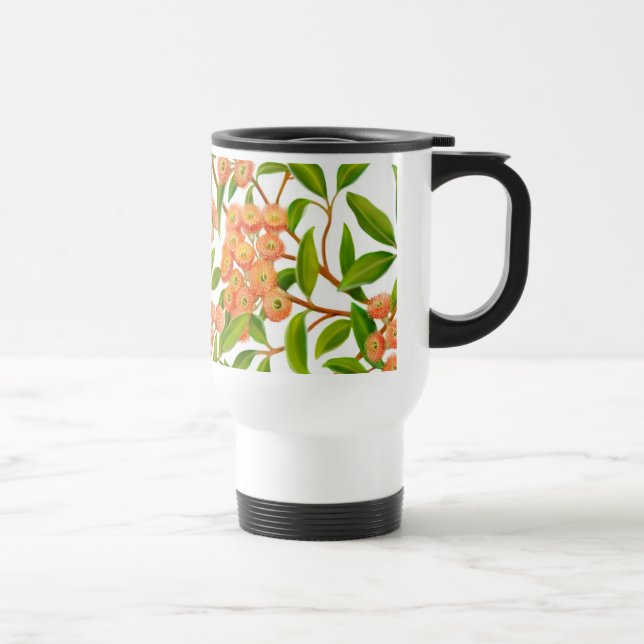 Eukalyptus-Gummi-Baum-Reise-Tasse Reisebecher (Rechts)