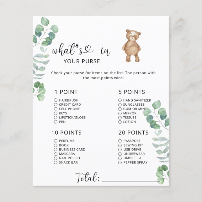 Eukalyptus hat Was in Ihrem Geldbeutel (Vorderseite)