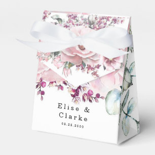 Eukalyptus-Hochzeit der botanischen Rose Geschenkschachtel