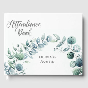 Eukalyptus-Hochzeit Gästebuch