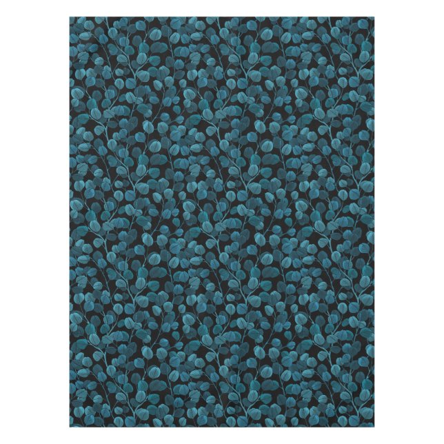 Eukalyptus in blau tischdecke (Vorderseite)