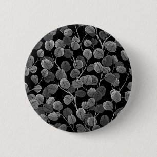 Eukalyptus in grau button