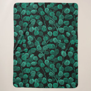 Eukalyptus in schwarz sherpadecke
