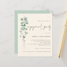 Eukalyptus Ivory-Engagement-Partei für den Haushal