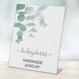 Eukalyptus Jeweler Sockelschild