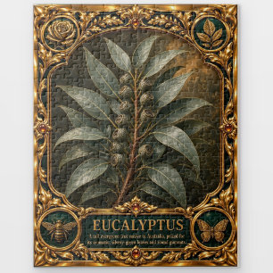 Eukalyptus, Juwelen-Erbstück-Kunst Puzzle