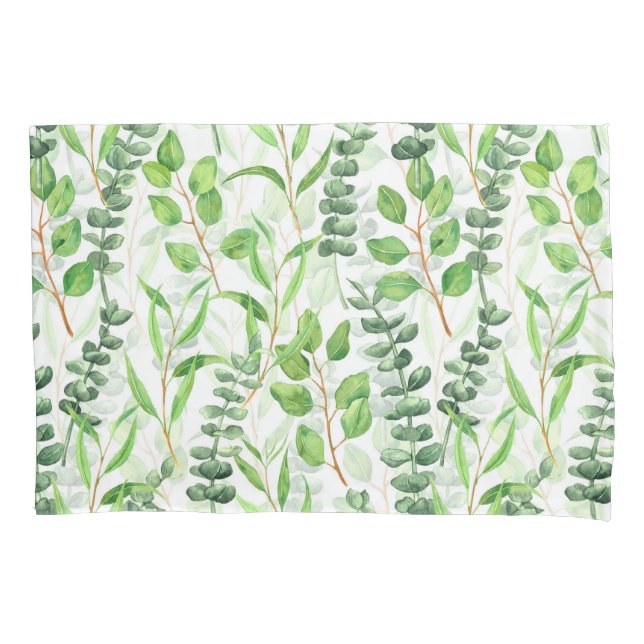 Eukalyptus Kissenbezug (Vorderseite)