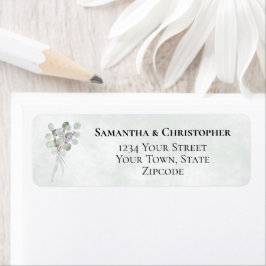Eukalyptus & Lavender Boho Wedding Rücksendeadress