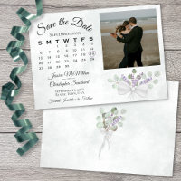 Eukalyptus & Lavender Foto & Calendar Wedding