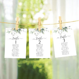 Eukalyptus-Leaf-Hochzeitskarten
