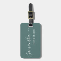 Eukalyptus Luggage Tags Hochzeitstabelle Plan / Ge