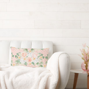 Eukalyptus-Monogramm Rustikales Blumengewebe grün Lendenkissen