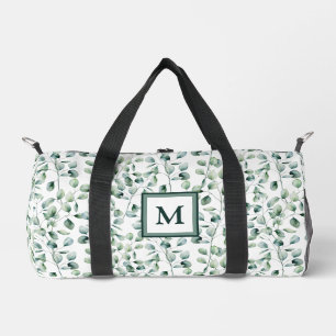 Eukalyptus-Muster Duffle Bag
