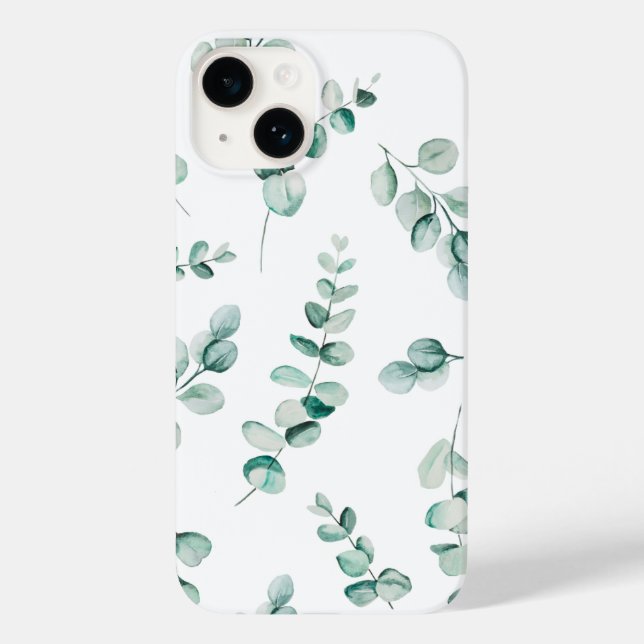 Eukalyptus-Muster iPhone-Hülle Case-Mate iPhone Hülle (Rückseite)