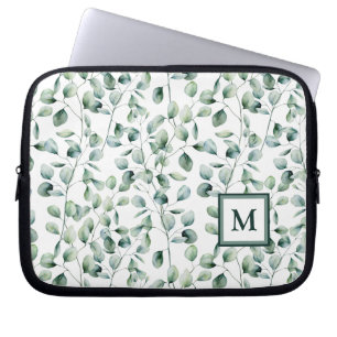 Eukalyptus-Muster Laptopschutzhülle