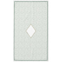 Eukalyptus Natural Christmas & Emerald Border Tabl