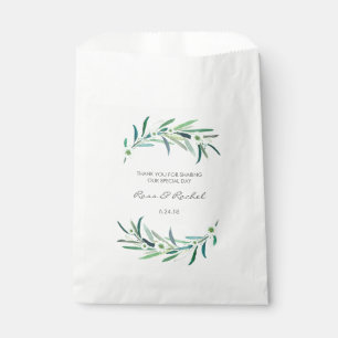 Eukalyptus-Papiertaschen für Personalisierte Gastg Geschenktütchen