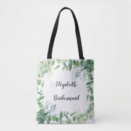 Eukalyptus Personalisiert Bridesmaid Tote Bag