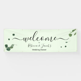 Eukalyptus-Polterabend Banner