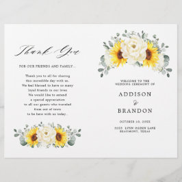 Eukalyptus-Programm für Sonnenblumen Ivory Peony