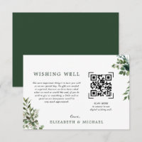 Eukalyptus | QR-Code-Prüfung Hochzeit wünschend gu
