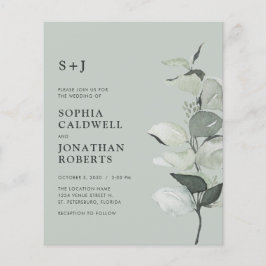 Eukalyptus QR Monogram Wedite